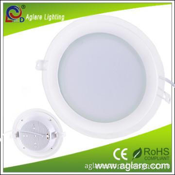 High Power glass shape  5730SMD 12W round LED ceiling DownLight